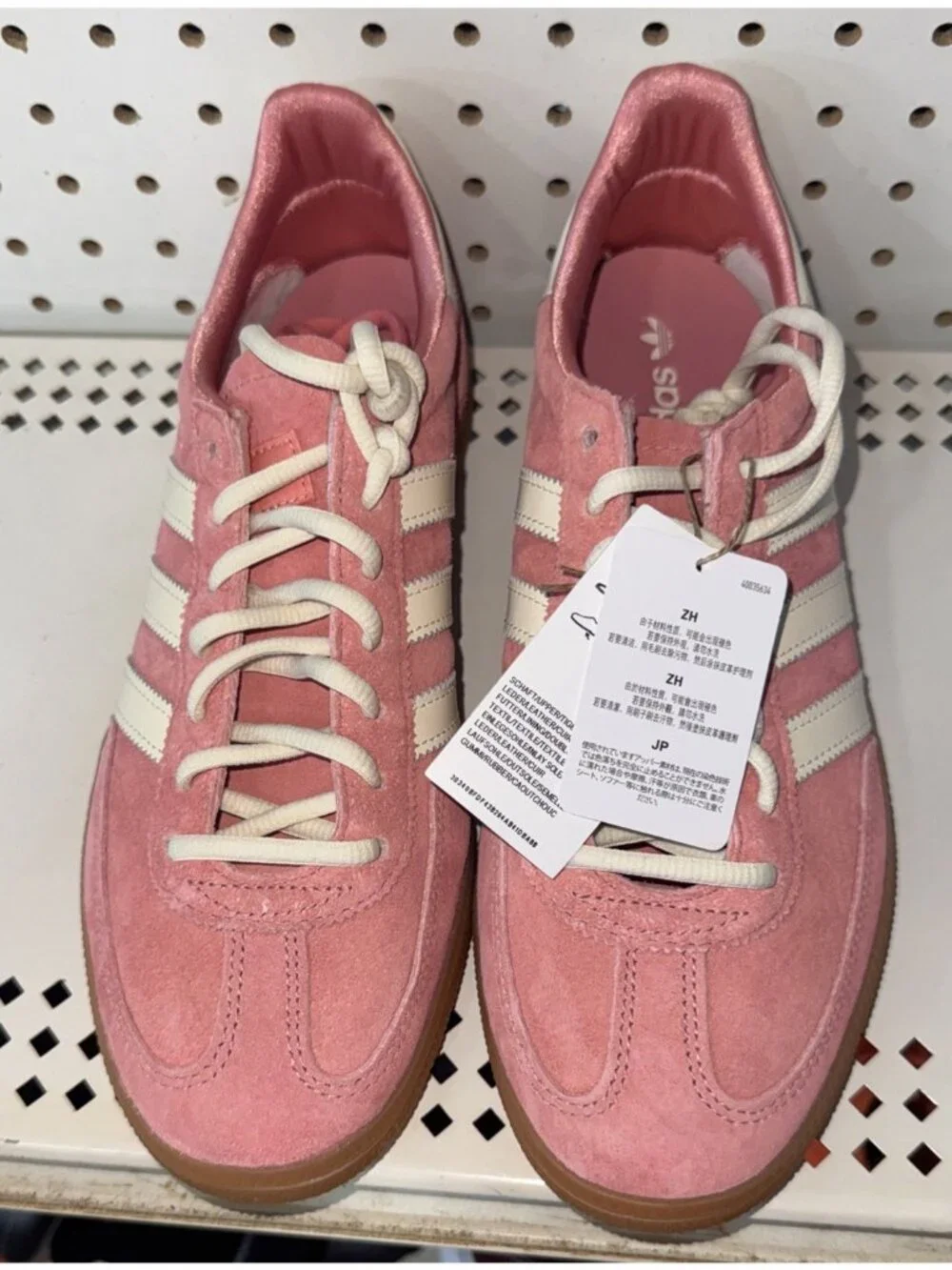 Adidas Handball Spezial Sporty & Rich Mens Athletic Shoes Sneakers Size 9 Pink